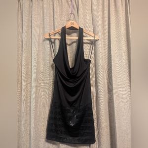 Arden B. Black club dress